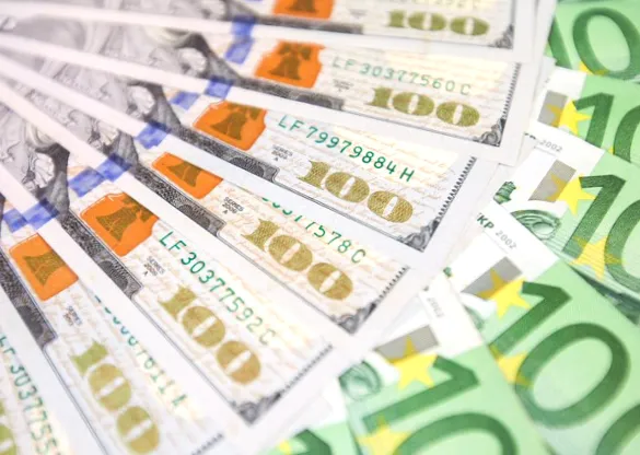 Курс долара та євро різко знизився на міжбанку