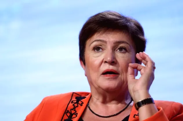 Директорка МВФ вперше за три роки відвідала Київ.