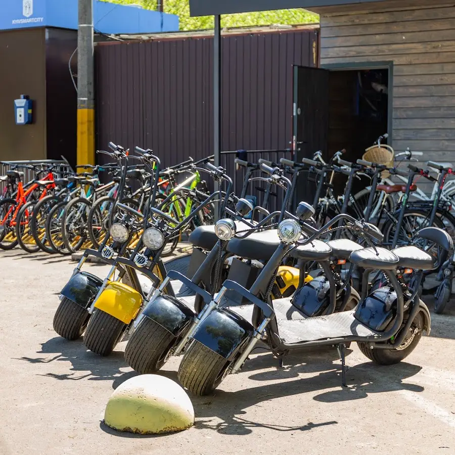 Прокат електротехніки та велосипедів BananaBike - КП Труханів острів