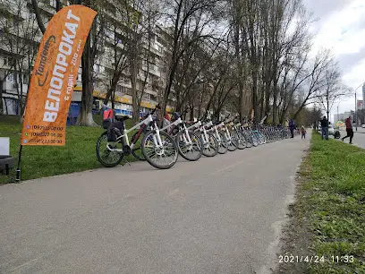 Прокат велосипедів в Києві, велопрокат "Тандем" Академмістечко, Житомирська, проспект Берестейський, велопрокат Новобіличі