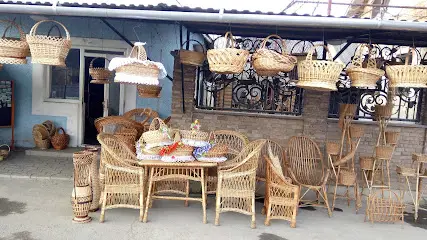 Меблі з лози