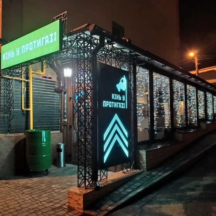 Кінь у протигазі