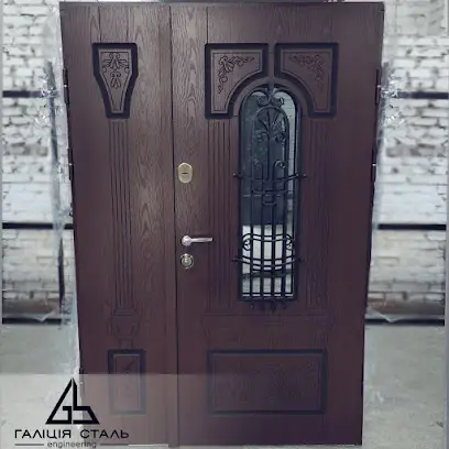 Галіція Сталь - вхідні двері, перила, порошкове фарбування