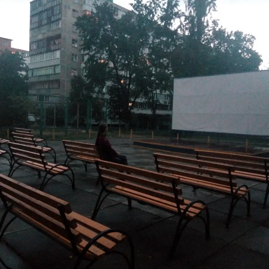 Кінотеатр просто неба на Лісовому масиві