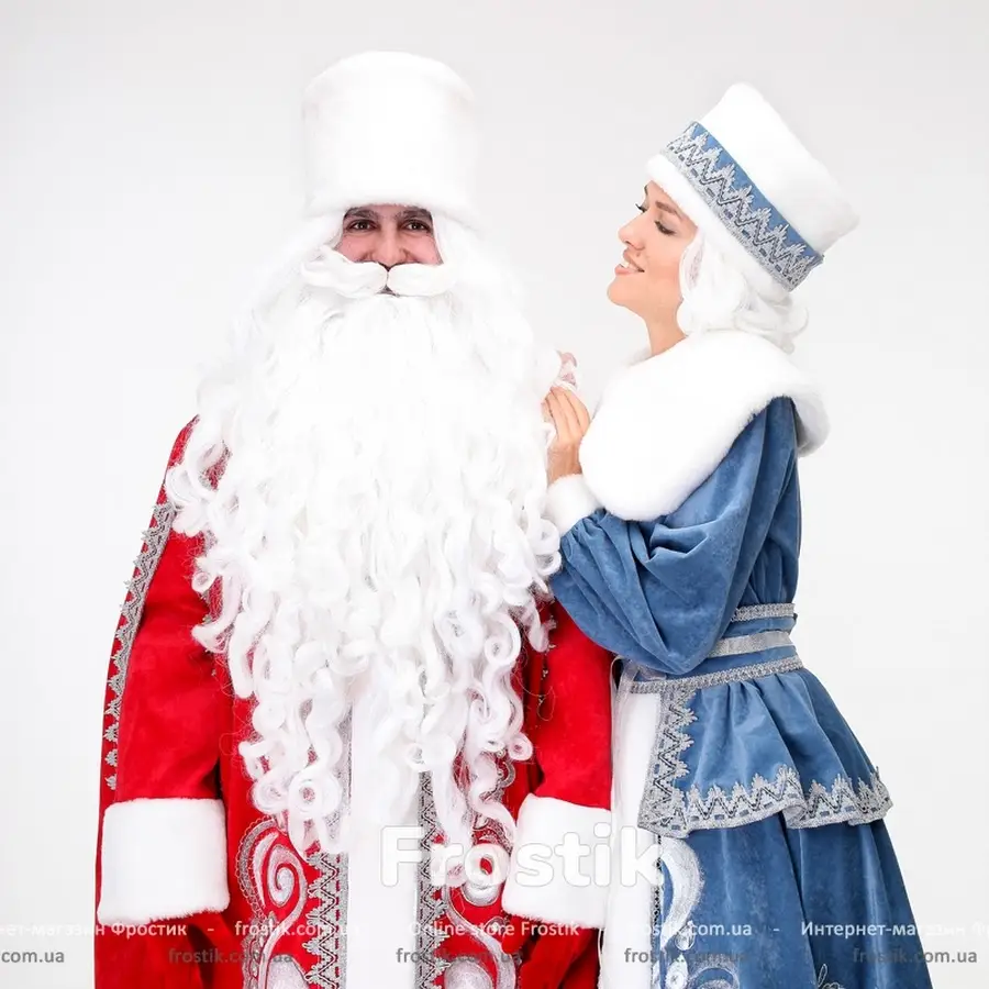 Костюмы Деда Мороза, Снегурочки, Святого Николая, Санта Клауса FROSTIK.COM.UA
