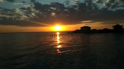 Пляж озера Радунка