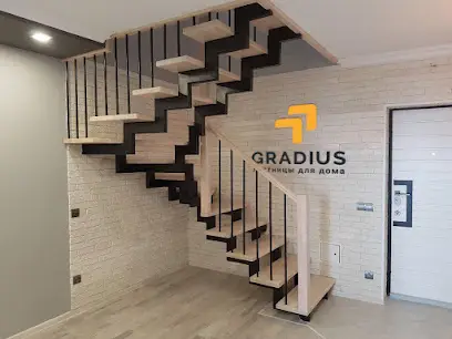 Gradius. Лестницы в дом - проектирование, изготовление и монтаж