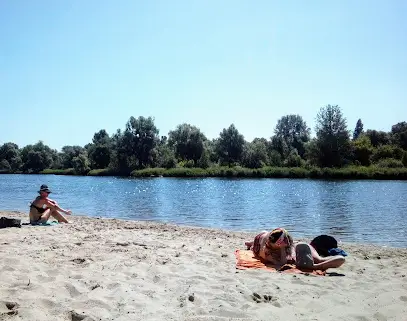 Пляж озера Редькине