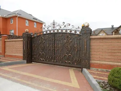 K-STEEL, художественная ковка, кованые ворота, заборы, решетки на окна