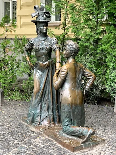 Пам'ятник За двома зайцями: Проня Прокопівна та Голохвастов