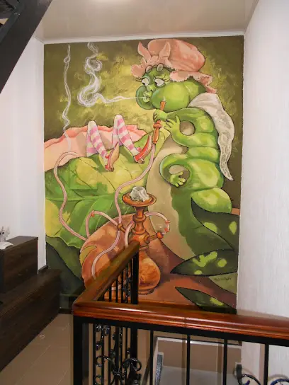 Роспись стен. Заказать картину маслом. Творческая мастерская Огонь.