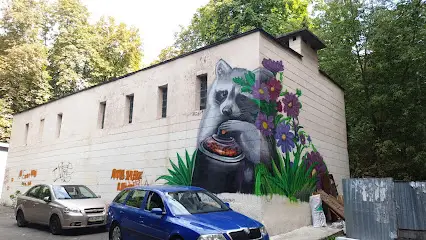 Мурал "Єнот"