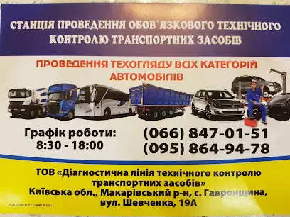 Станція проведення обов'язкового технічного контролю транспортних засобів