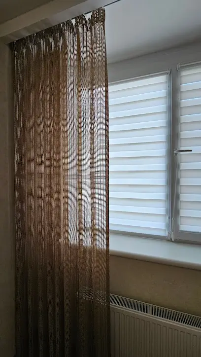 JUST design - штори, карнизи, рулонки, жалюзі, дизайн