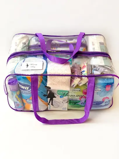 Прозорі сумки в полговий будинок Mommy Bag