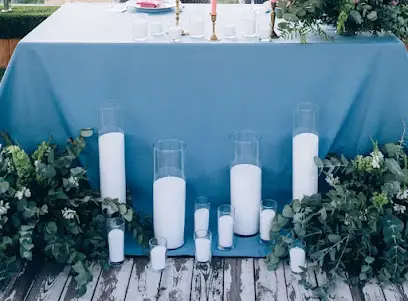 Палитра-декор (Palitra-decor) - аренда насыпных свечей, пустых ваз и декора