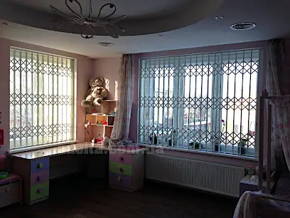 Раздвижные решетки Trellidor на окна и двери